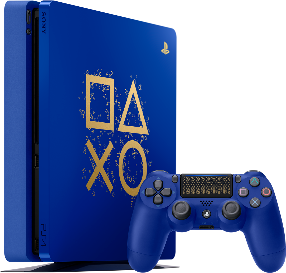 Ps4 Blue Limited Edition (1500x1500), Png Download