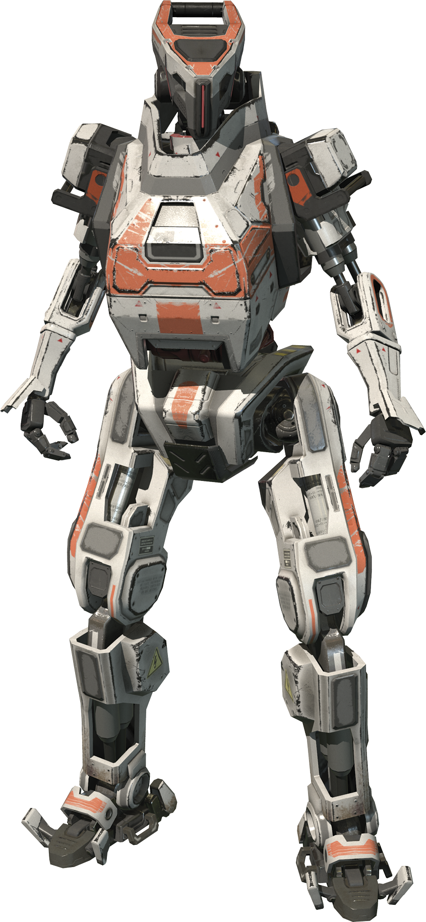 Tf2 Stalker Render - Titanfall 2 Spectre (845x1827), Png Download