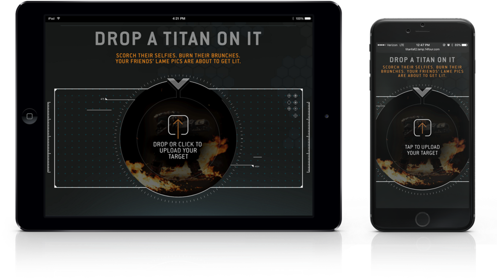Titanfall Ipad Iphone Alt Reflection 01 (1000x667), Png Download