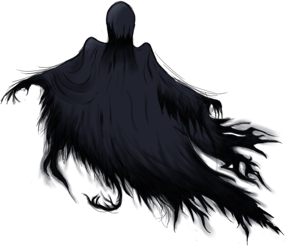 Clip Stock Deepest Darkest Discussion - Harry Potter Dementor Png (1024x910), Png Download