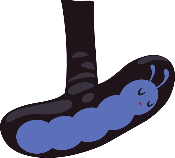 Ground Caterpillar Png Clip Arts Has (600x541), Png Download
