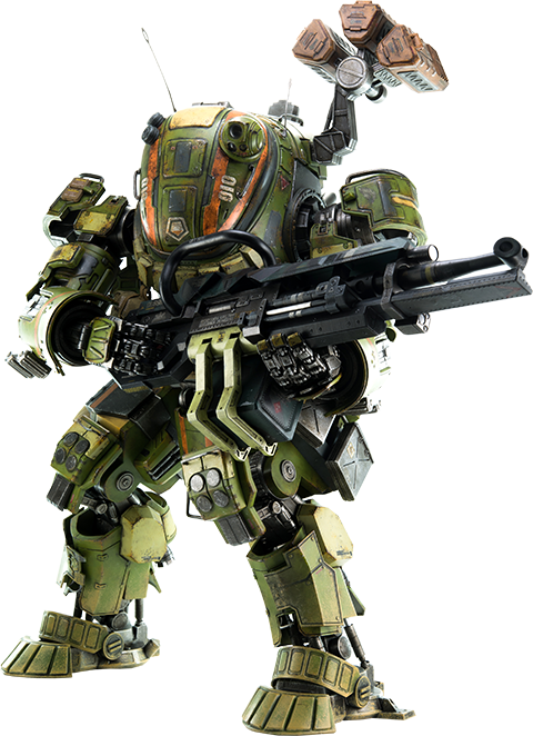 20" Titanfall Collectible Figure M-cor Ogre - Titanfall M-cor Ogre 20-inch Action Figure (480x662), Png Download