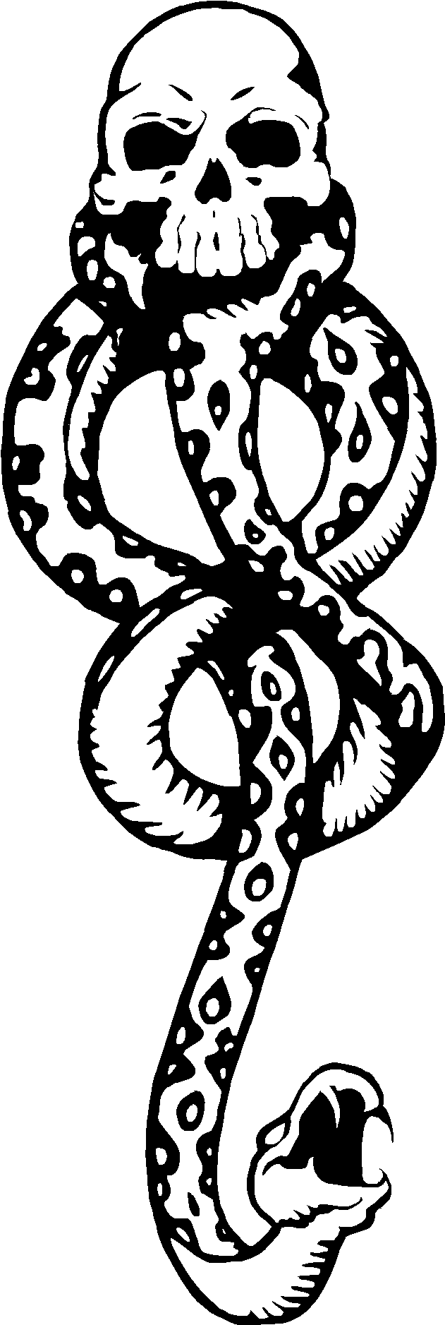 Monday, May 11, 2015 - Death Eater Harry Potter Symbol (1882x1877), Png Download