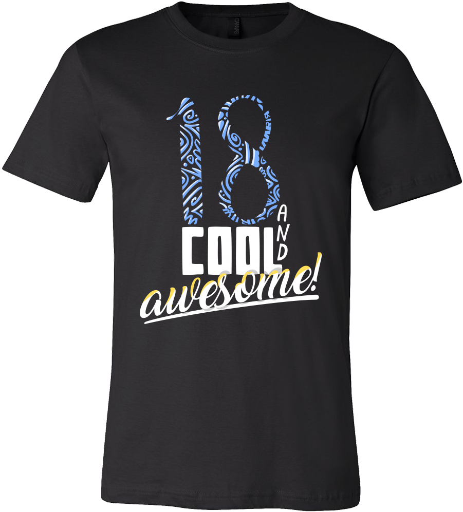 Cool And Awesome' 18th Birthday Tshirt - Fuck Her Right Inthe Pussy (1000x1000), Png Download