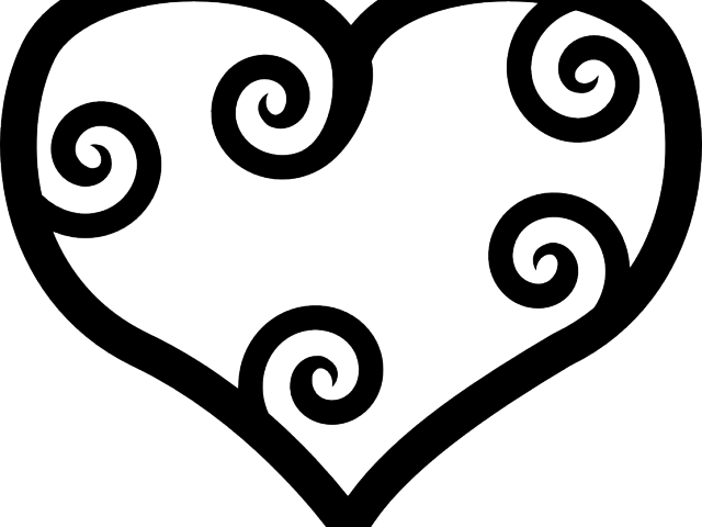 Gummy Bear Clipart Pattern - Maori Hearts (640x480), Png Download