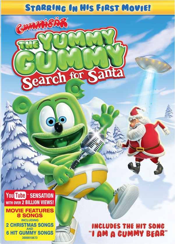 Gummibär Holiday Activity Set - Gummibär: The Yummy Gummy Search For Santa (dvd) (837x837), Png Download