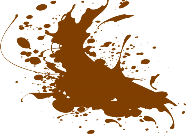 Brown Paint Splash Png (640x480), Png Download