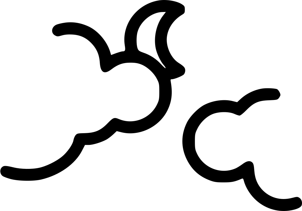 Night Sky Moon Comments - Drawing (981x686), Png Download