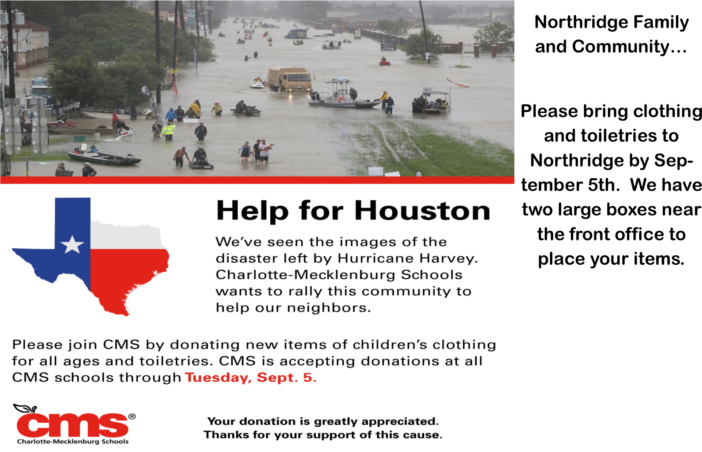 Cms Hurricane - Charlotte-mecklenburg Schools (2318x1478), Png Download