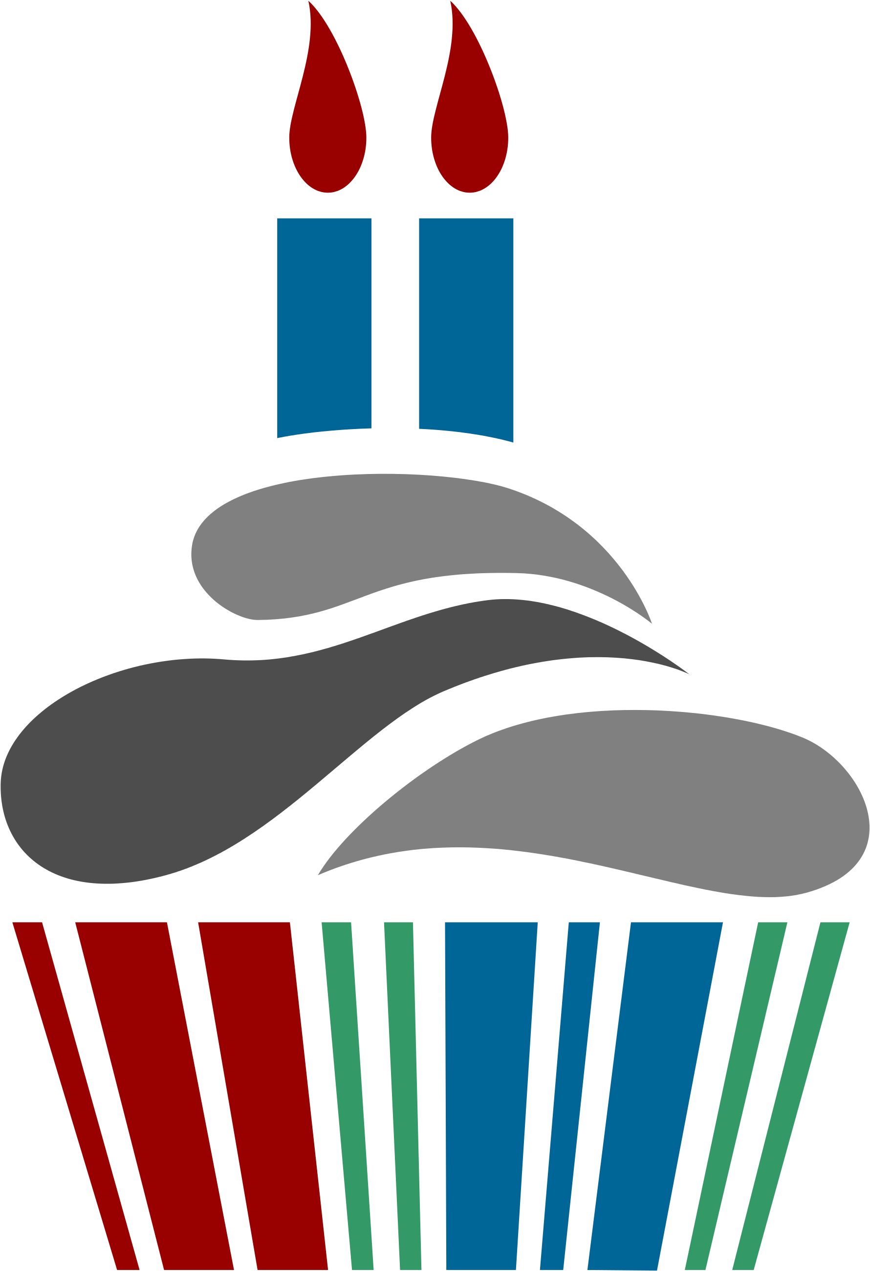 Open - Candelina Compleanno Png (2000x2828), Png Download