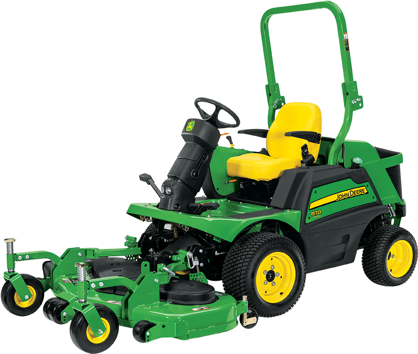 Front Mowers & Wide Area Mowers - John Deere Commercial Lawn Mower (1080x864), Png Download