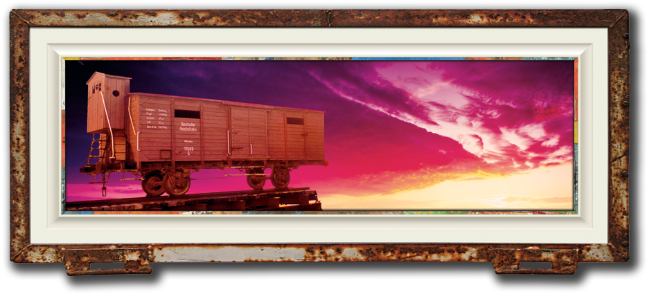 Fine Art Photo Of Holocaust Memorial In Jerusalem, - Holocaust Memorial (945x437), Png Download