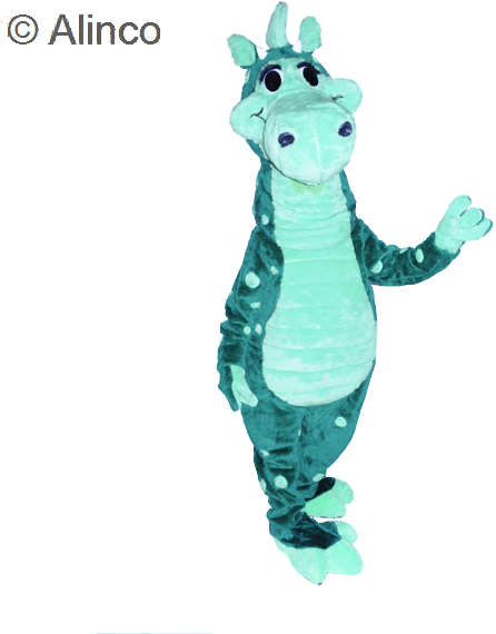 Skittles Dragon Mascot Costume - Mascot (576x576), Png Download