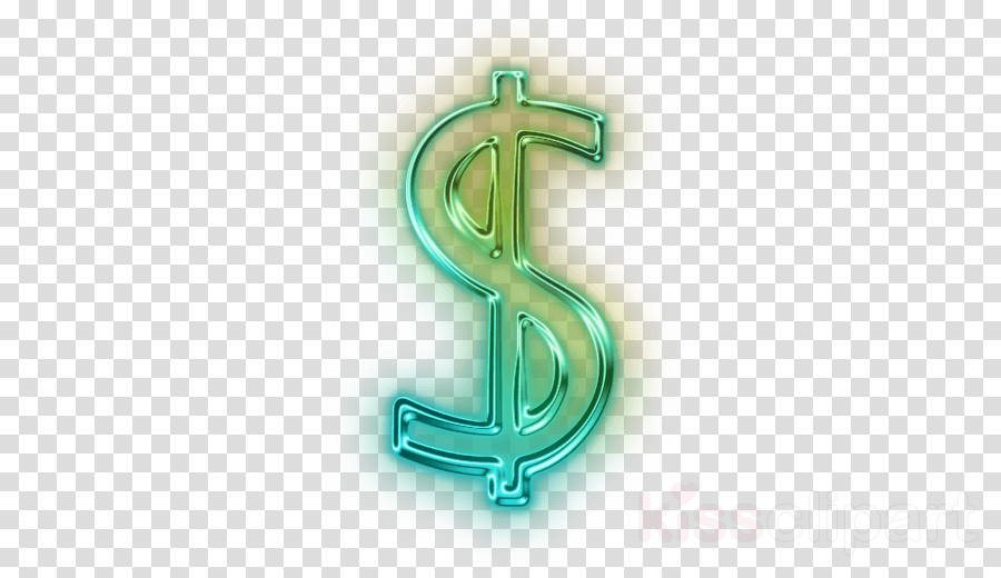Download Neon Dollar Sign Png Clipart Dollar Sign Clip - Vector Dollar Sign (900x520), Png Download