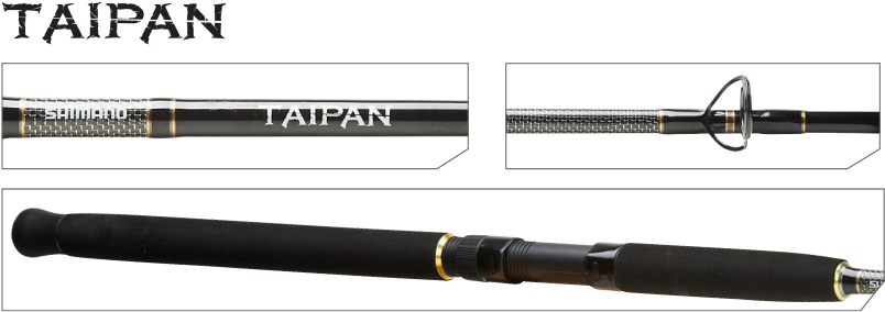 Shimano Taipan Boat Rod Tai601ssl - Tackle World (940x400), Png Download