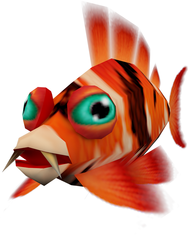 Download Crash Bandicoot The Wrath Of Cortex Orange Fish Crash