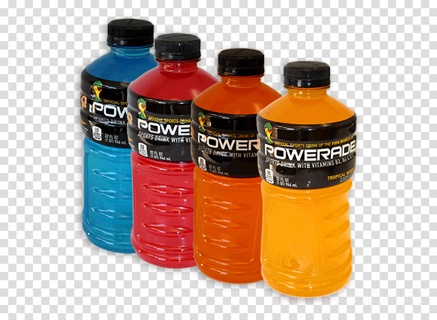 Orange Clipart Sports & Energy Drinks Bottle Plastic - Power Ade Png (900x660), Png Download