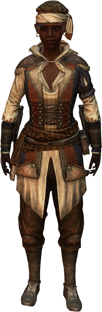 Ac4 Patience Gibbs Render - Assassin's Creed Black Flag Patience Gibbs (400x1050), Png Download