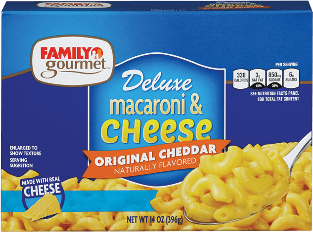 Family Gourmet Deluxe Macaroni And Cheese - Family Gourmet Macaroni And Cheese (750x750), Png Download