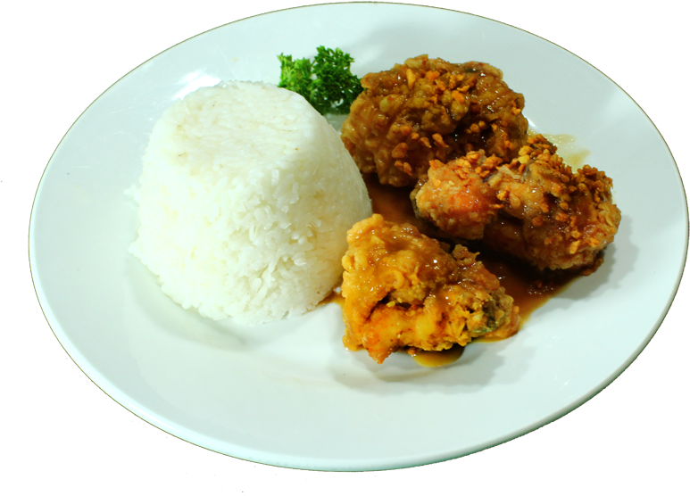 Food Gallery - Lechon Kawali With Rice Png (800x600), Png Download