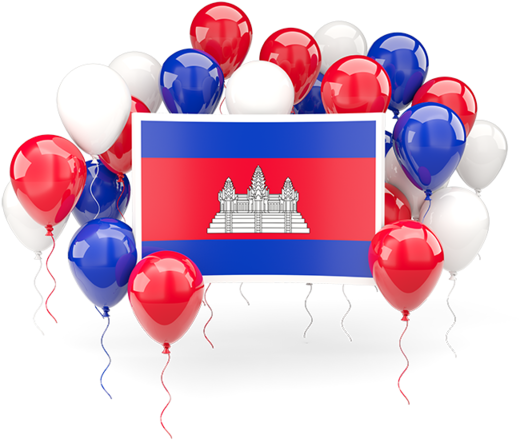 Square Flag With Balloons - Png Photo Sticker Puerto Rico Flags (640x480), Png Download