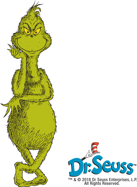 The Grinch Live At Perth Zoo - Dr Seuss (600x600), Png Download