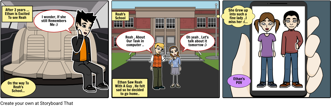 Unexpected Love Story - Comics (1164x385), Png Download