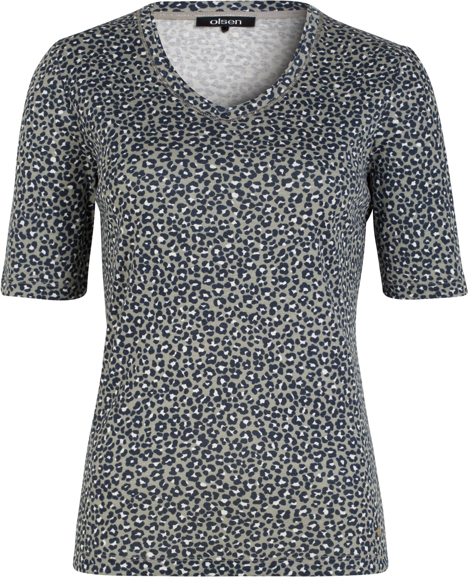 Tee Minimal Leopard Print - Lk Bennett Rachel Leather Pouch (1652x1990), Png Download