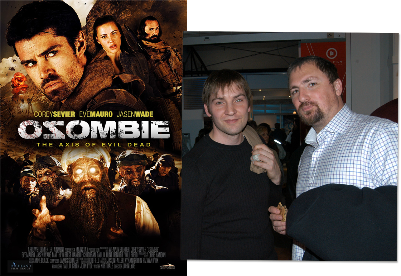 Osombie Producers Kynan Griffin And Jason Faller On - Osombie (2012) (1300x900), Png Download