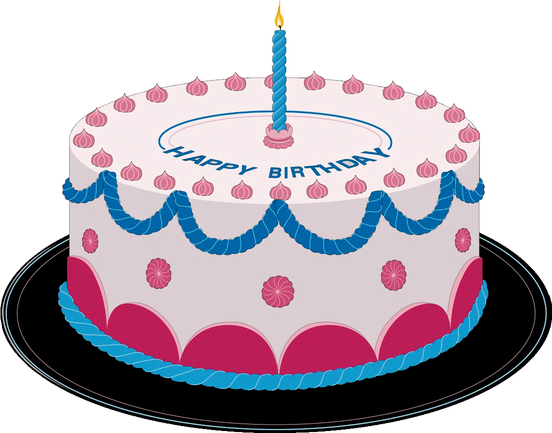 Left Click To View Full Size - Birthday Cake Clip Art (1119x886), Png Download