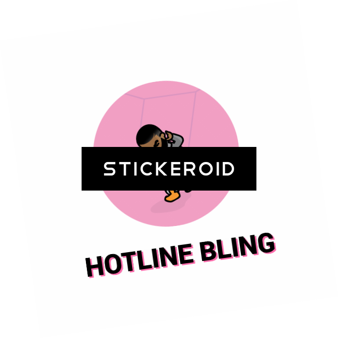 Hotline Bling Drake Drizzy - Graphic Design (696x697), Png Download