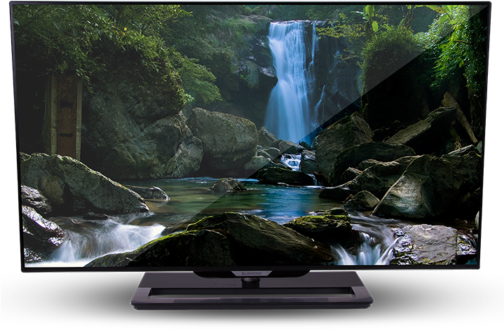 50 Inch Tv With 4k Uhd Resolution - Bluesonic Smart Tv 32inch (718x559), Png Download