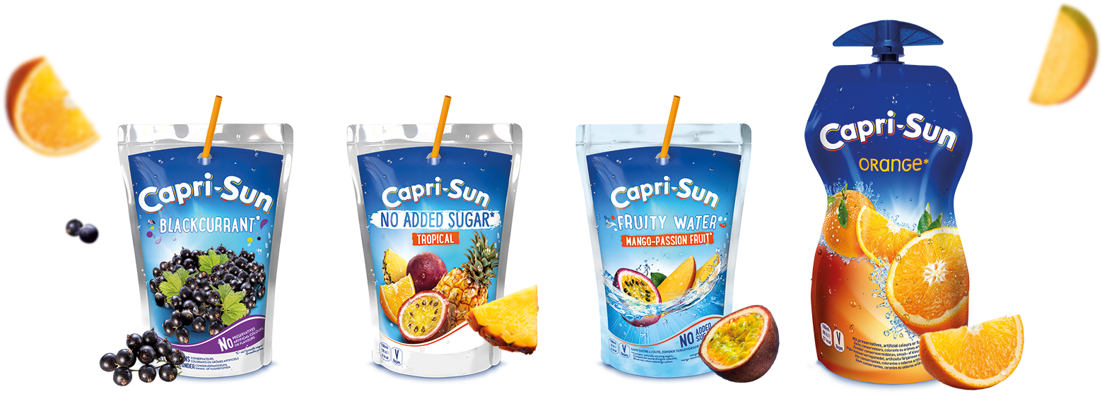 Capri-sun Flavours - Capri Sun (1920x600), Png Download