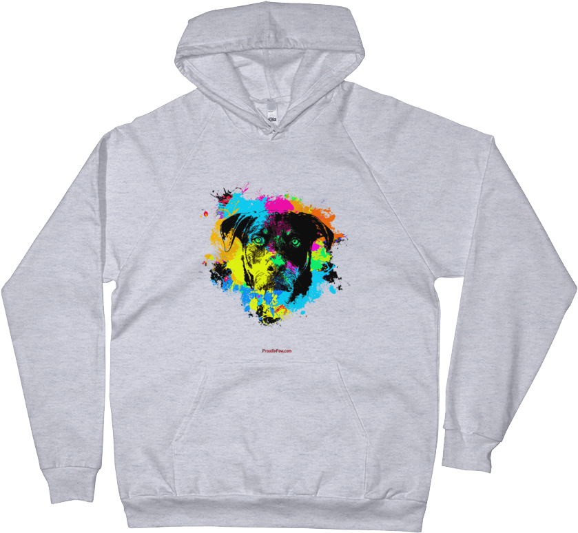 Rottweiler Colorful Paint - Black Panther Free Food Program (1000x1000), Png Download