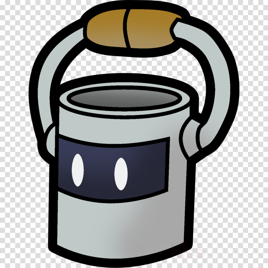 Download Paper Mario Bucket Clipart Paper Mario - Icon (900x900), Png Download