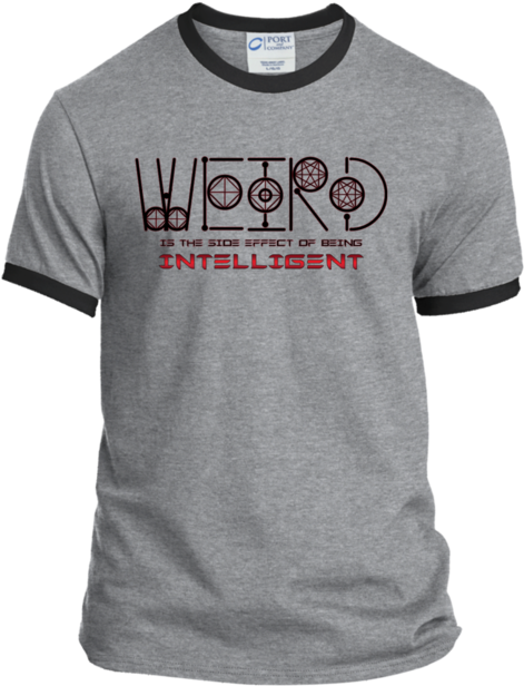 Ringer Tee-funny, Smart And Inspiration Shirts With - T Shirt Transparent Background (625x625), Png Download