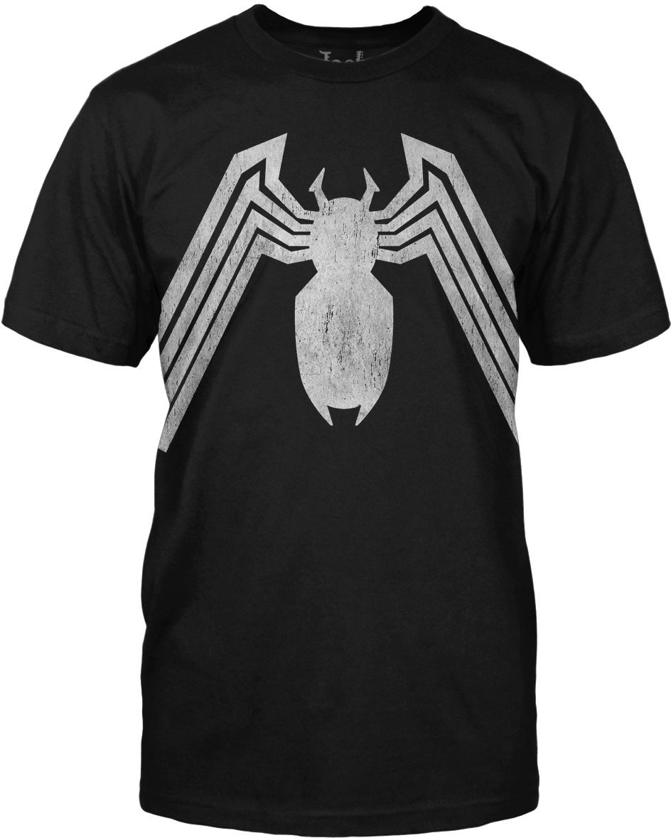 Spider Man Alien Symbiote Tee / It's Been A T Shirt - Venom T Shirt Walmart (1000x1197), Png Download