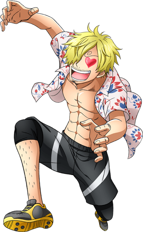 Brook, Luffy, And Franky Image - Sanji One Piece Legs (500x810), Png Download