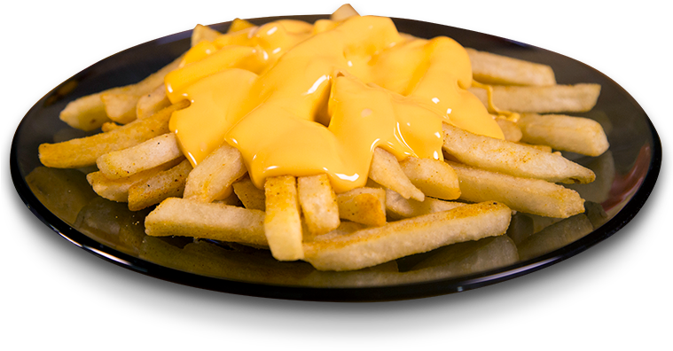 Img 9344 Cheddar Ch Fries - Fried Food (758x612), Png Download