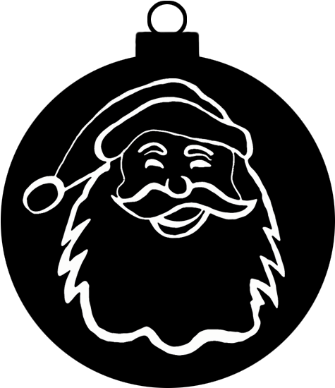 Christmas Silhuoettes Of Candlelight, Christmas Ornament - Christmas Day (537x591), Png Download