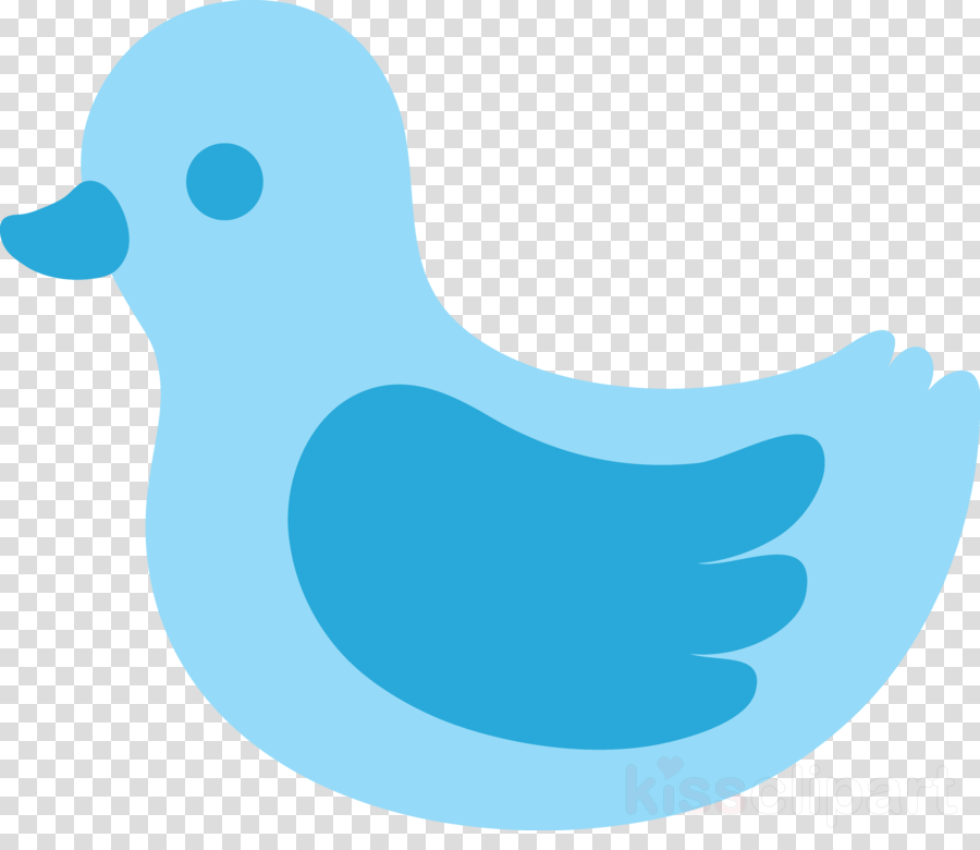 Baby Blue Duck Png Clipart Duck Infant Clip Art - Play Button Blue Png (900x780), Png Download