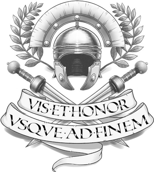Outlaw Tattoo Design - Vis Et Honor Tattoo (630x630), Png Download