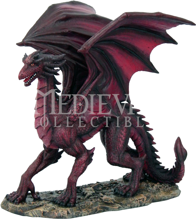 Straight Pimp Baby Dragon, Red Dragon, Dragon Fight, - Last Enchanter Red Dragon Statue (761x761), Png Download