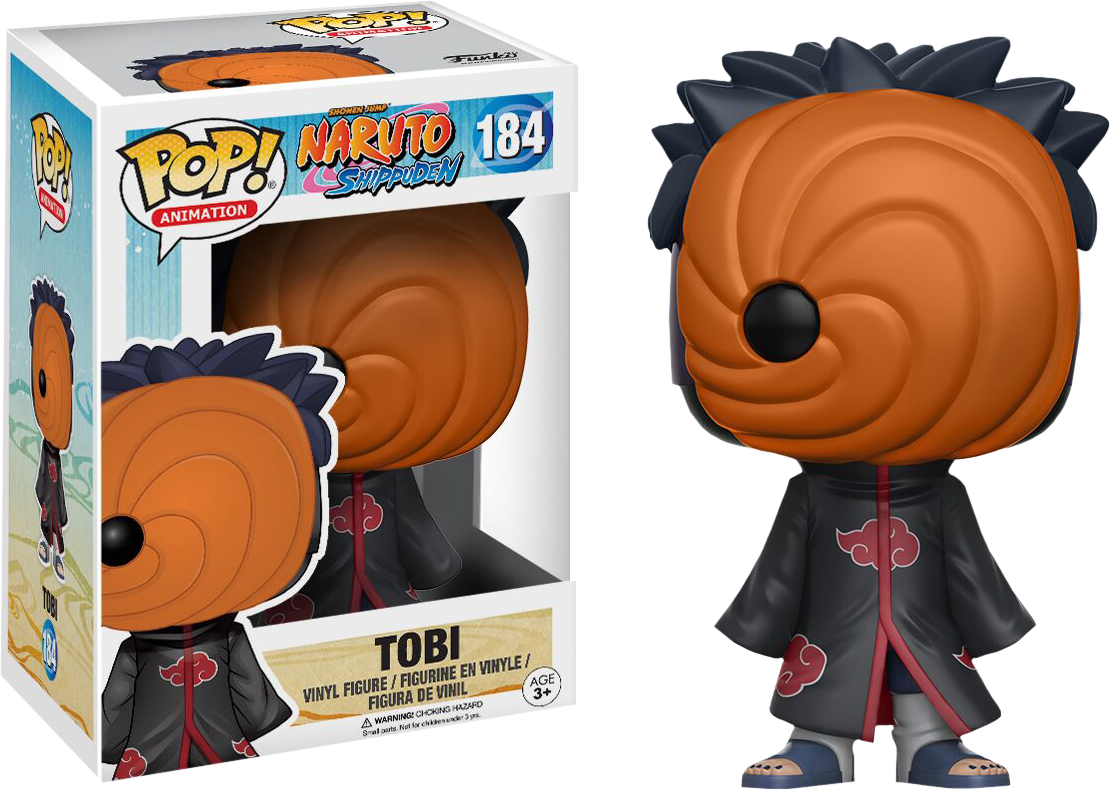 Naruto - - Tobi Pop (1110x790), Png Download