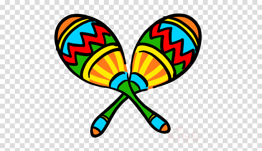 Download Marraca Png Clipart Monarch Butterfly Maraca - Maraca Png (900x520), Png Download