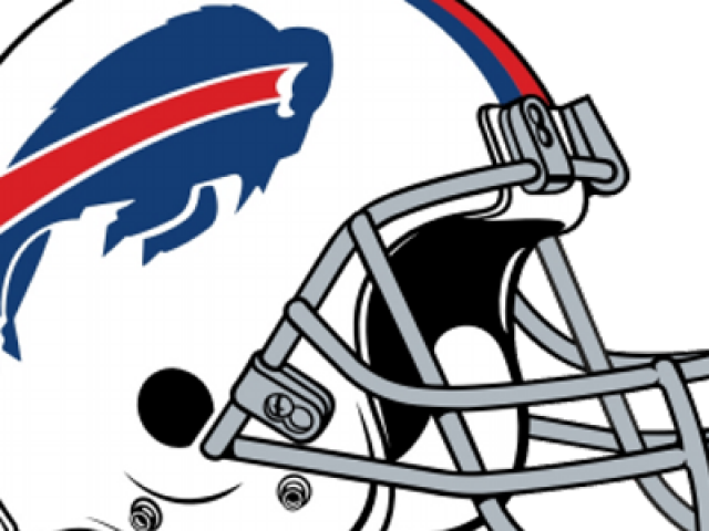 Buffalo Bills Clipart Svg - Buffalo Bills Helmet Transparent (640x480), Png Download