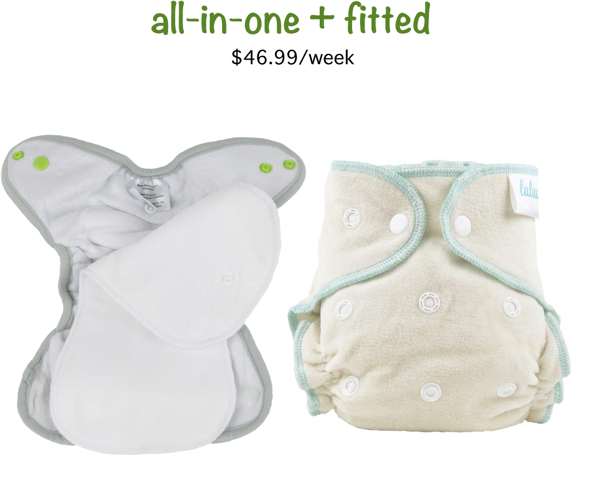 All In One And Fitted Cloth Diaper Service (1200x1200), Png Download