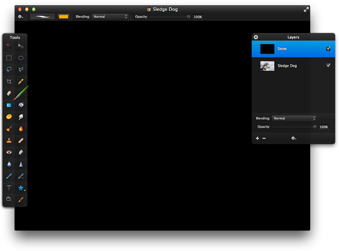 Let It Snow Pixelmator - Pixelmator Tutorials (660x489), Png Download
