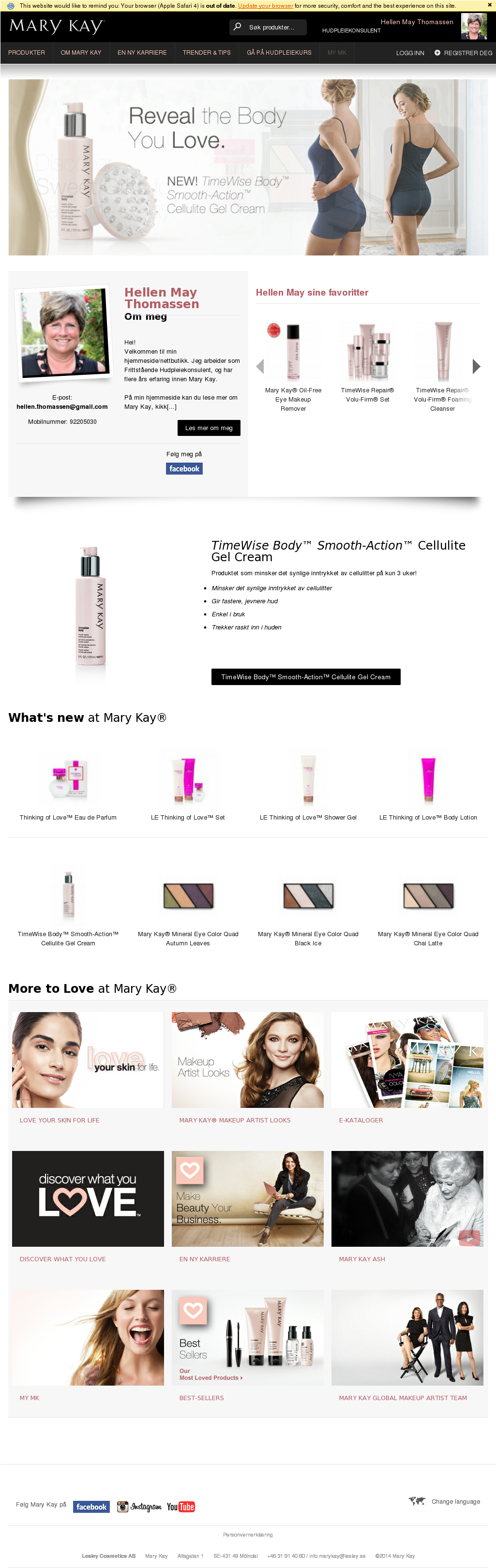 Lesley Cosmetics As - Website (1024x3299), Png Download