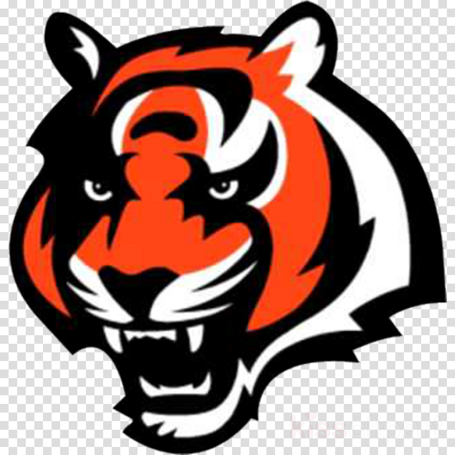 Cincinnati Bengals Tiger Logo Clipart Cincinnati Bengals - Cincinnati Bengals Tiger Logo (900x900), Png Download